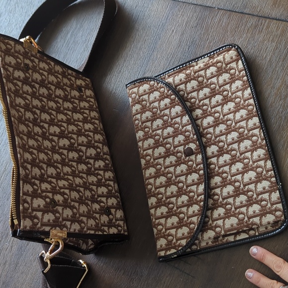 Authentic Vintage Dior Pouch Crossbody 2in1 Bag - Picture 13 of 13